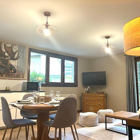 Appartement Style Chalet Avec Grande Terrasse Et Parking Prive Шамони Экстерьер фото