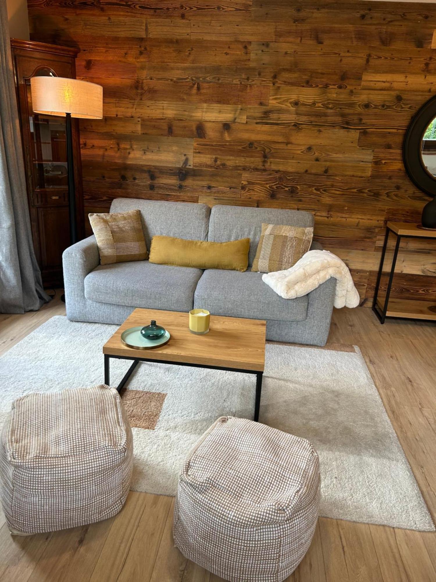 Appartement Style Chalet Avec Grande Terrasse Et Parking Prive Шамони Экстерьер фото